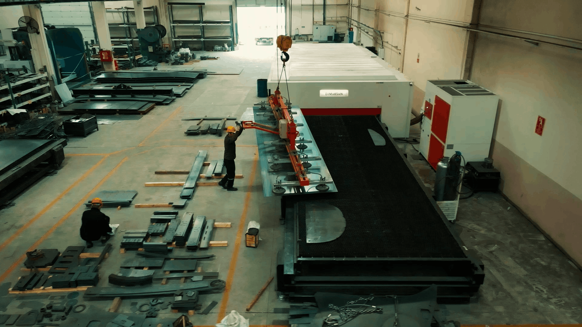 TSG Metal fiber lazer işlemi