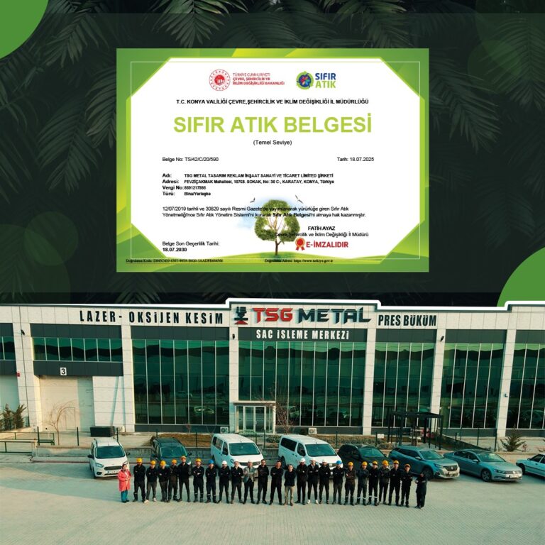 Geleceğe temiz bir miras bırakmak için bir adım daha!